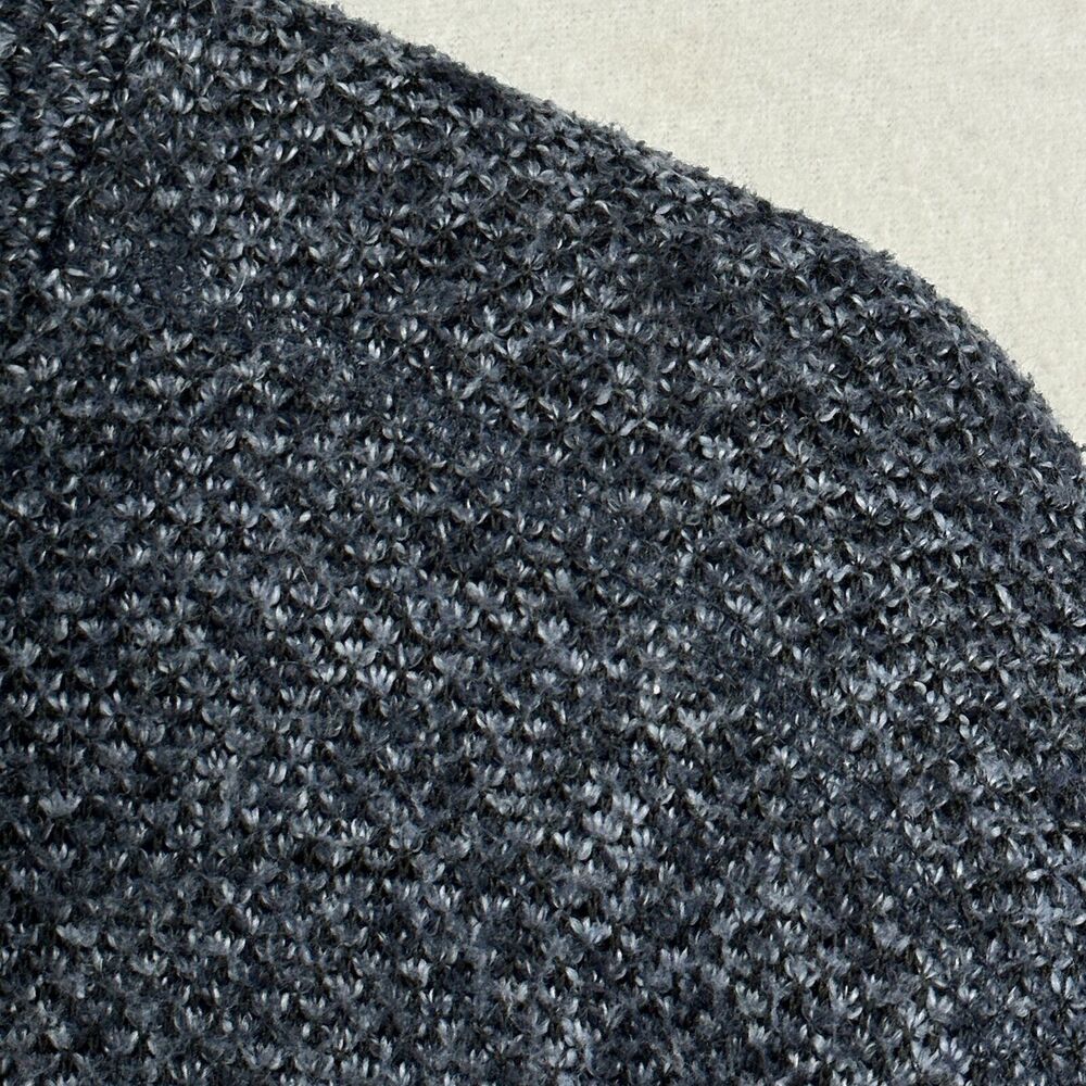 ORVIS Sweater Mens XL Brighton Sherpa Fleece Lined 1/4 Zip Marled Pullover Blue - Picture 10 of 16